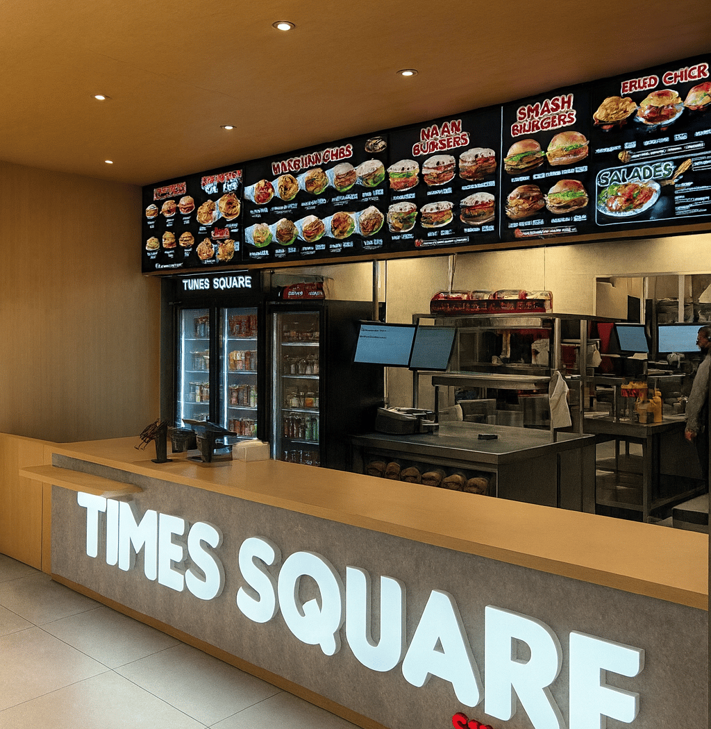Times Square® - Vitry sur seine 94 I Restaurant de hamburgers I Smash burgers I Naan Burgers I Naan'Dwich 2