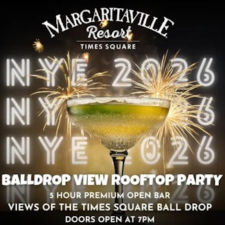 Margaritaville Rooftop NYE // Ball Drop Party 1