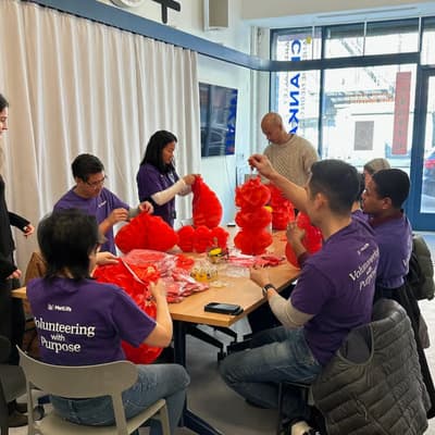 Lunar New Year Volunteer Set-up 1