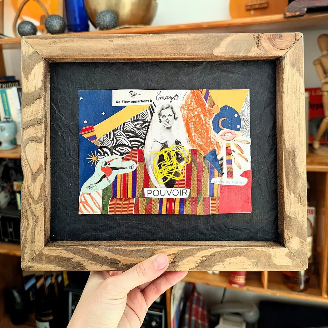 Atelier Collage avec Sarah 1