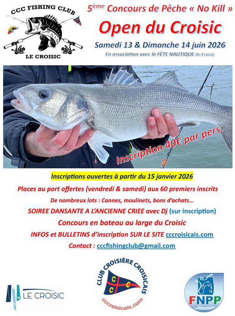 Concours de pêche « No Kill » & soirée dansante