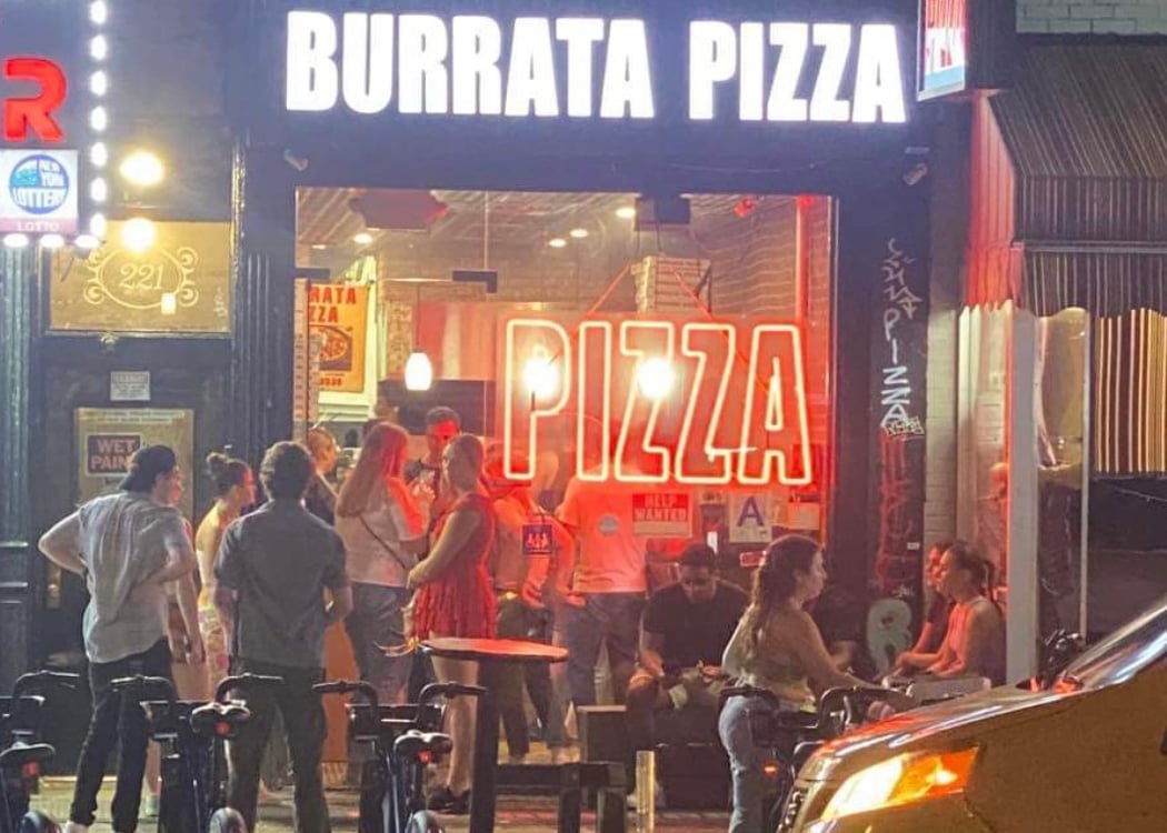 Burrata Basil Pizza 2