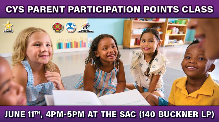 CYS Parent Participation Points Class 1