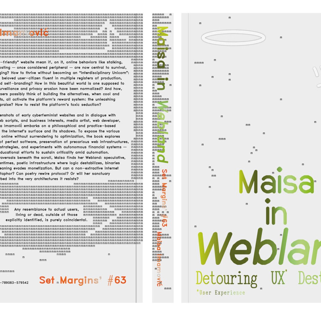 Book Launch & Signing — Maisa in Webland: Detouring UX Destinies 1