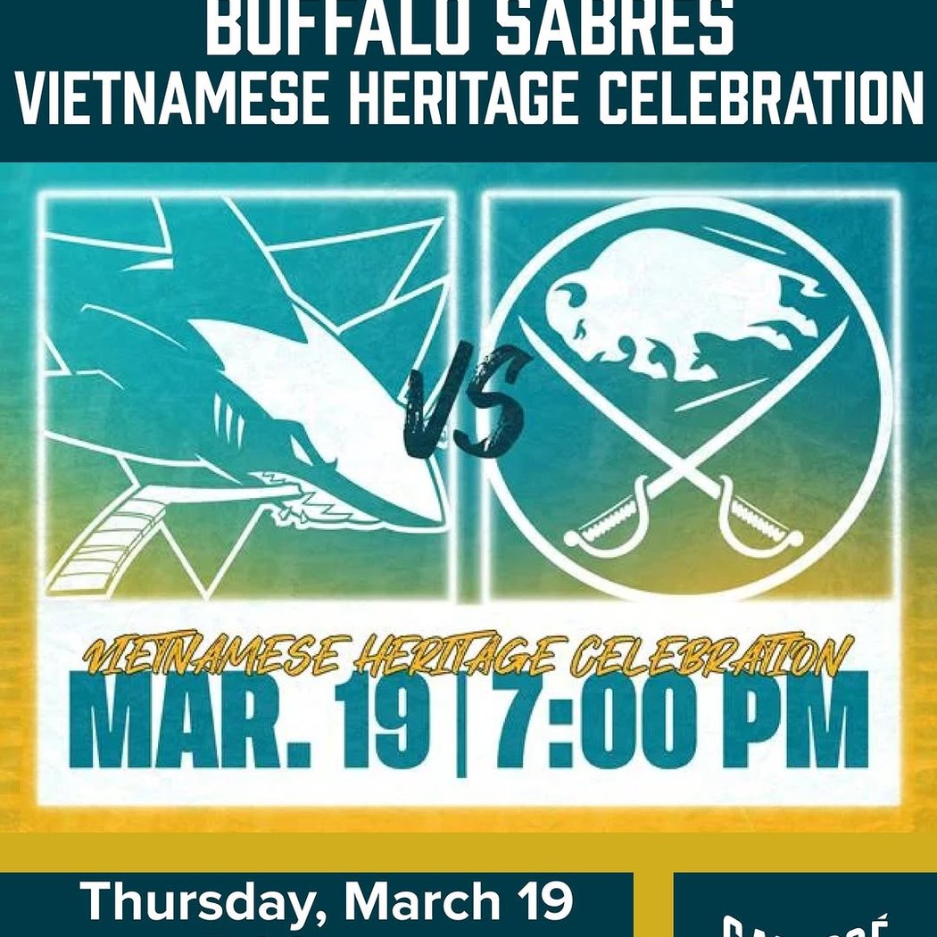 SAN JOSE SHARKS VS. BUFFALO SABRES VIETNAMESE HERITAGE CELEBRATION 1