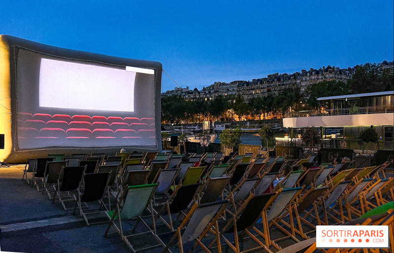 Cinéma en plein air à 5€ chez Vedettes de Paris