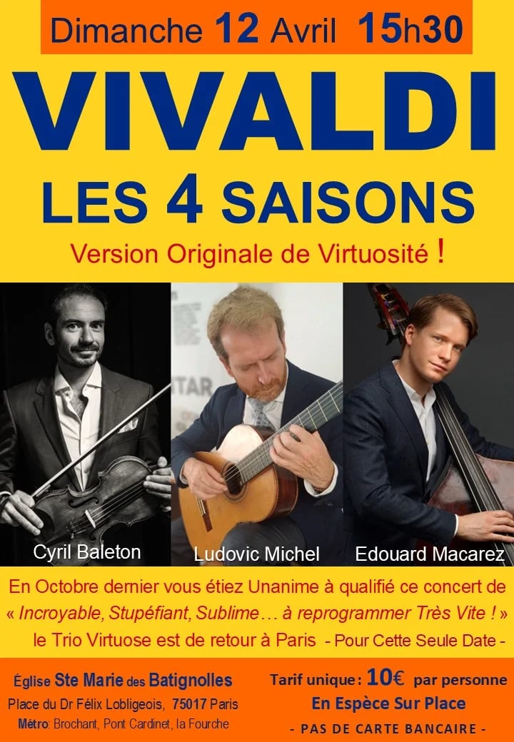 Vivaldi Les 4 Saisons Version Originale de Virtuosité 1