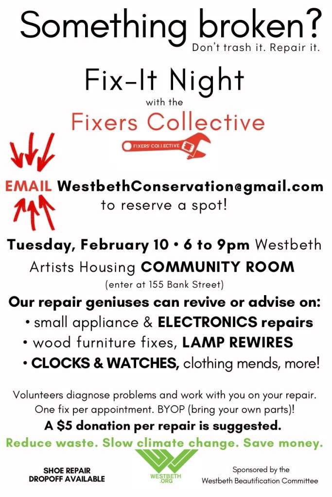 Fix-It Night Returns 1