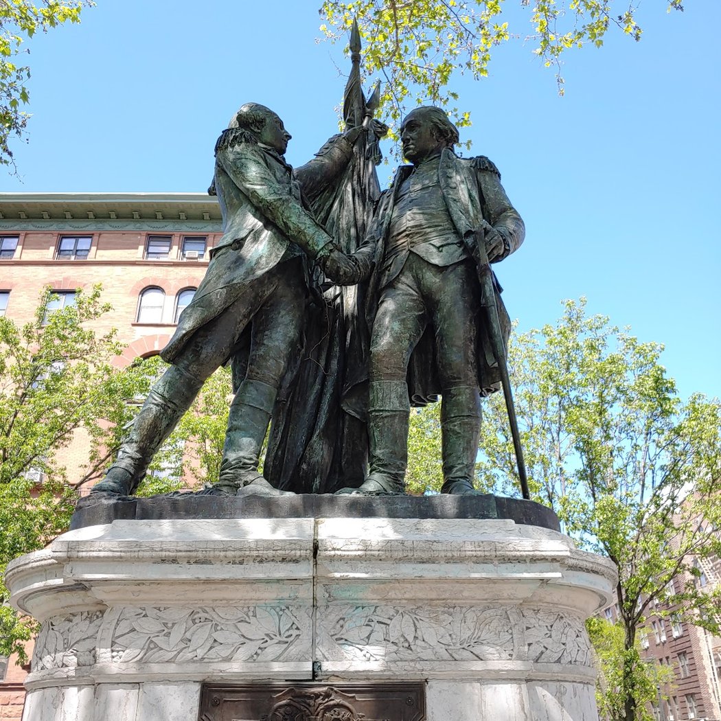 Lafayette and Washington Monument 3