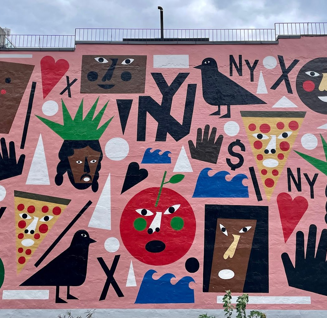 Nina Chanel Abney Wall art 1