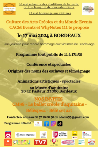 Journée d’hommage aux victimes de l'esclavage 1