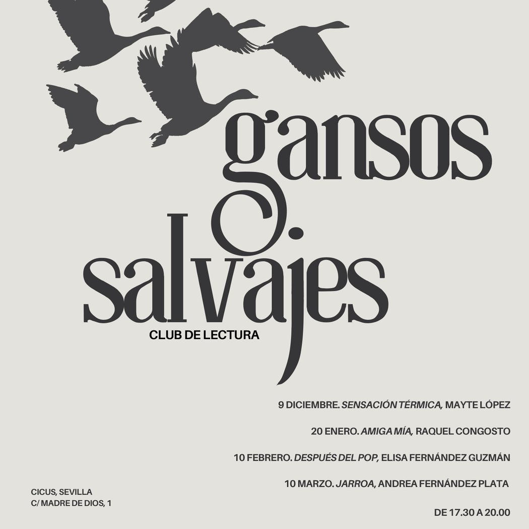 CLUB DE LECTURA. GANSOS SALVAJES 3 1