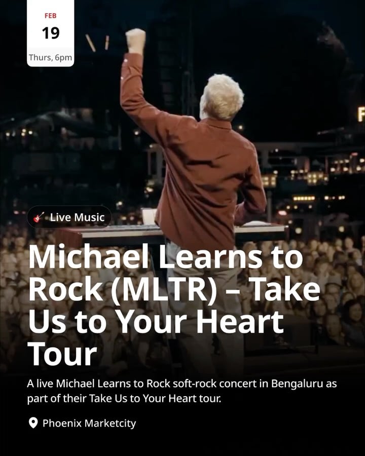 Michael Learns to Rock (MLTR) – Take Us to Your Heart Tour 1