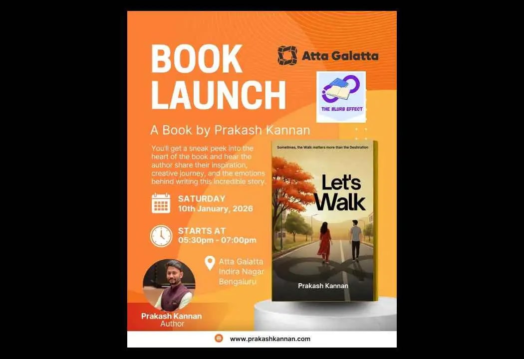 Let’s Walk - Book Launch by Prakash Kannan 1