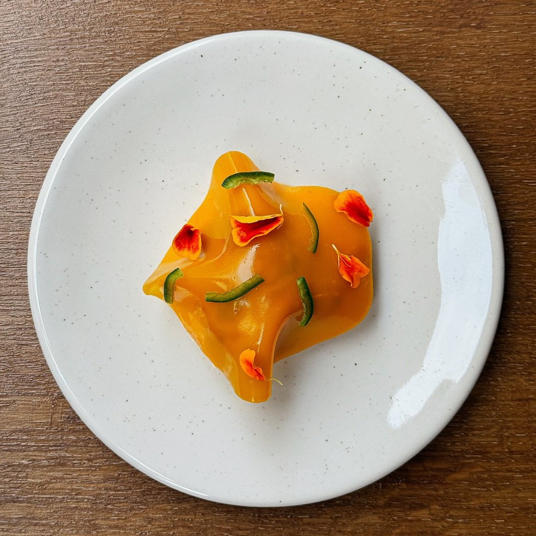 Menu de Justine Audoin inspiré par l'artiste Marion Chesnais 3