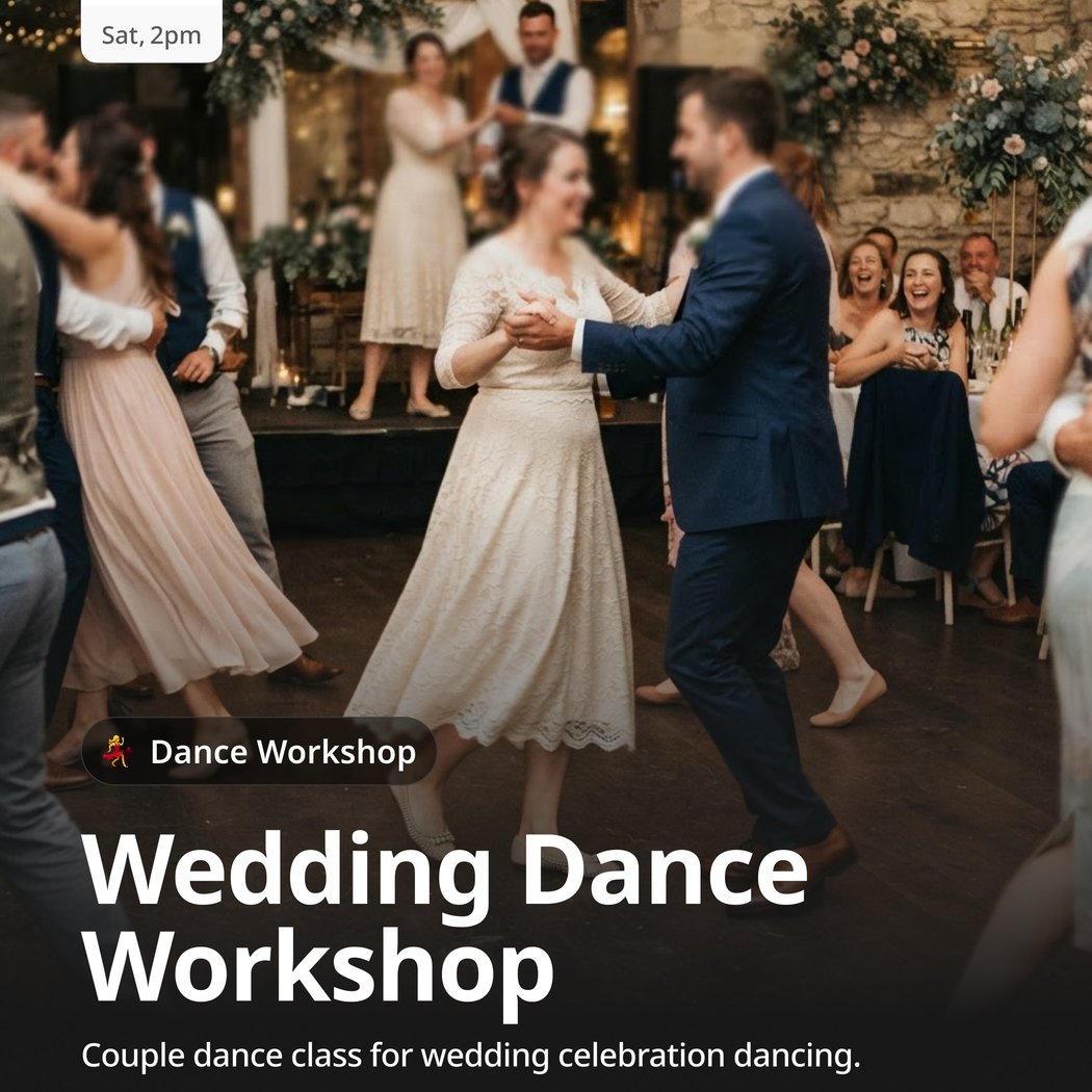 Wedding Dance Workshop 1