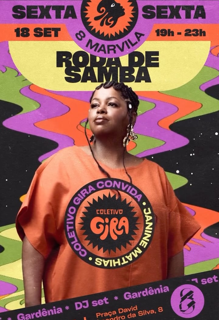 Gira Convida com Janine Mathias e DJ set com Gardenia Parati 1