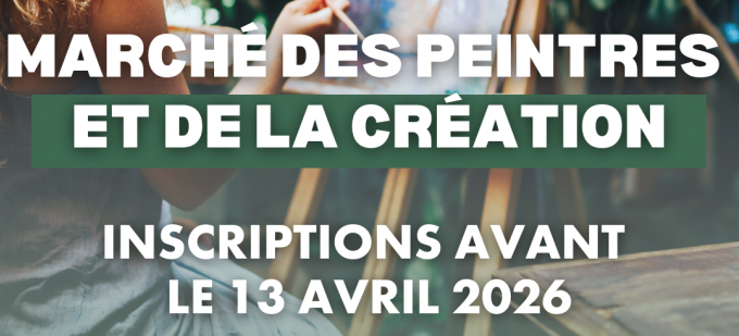 Marché des peintres & de la création 2026 1