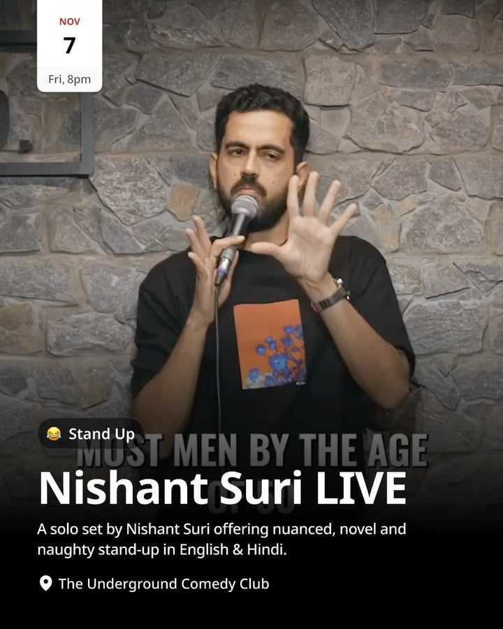 Nishant Suri Live 1