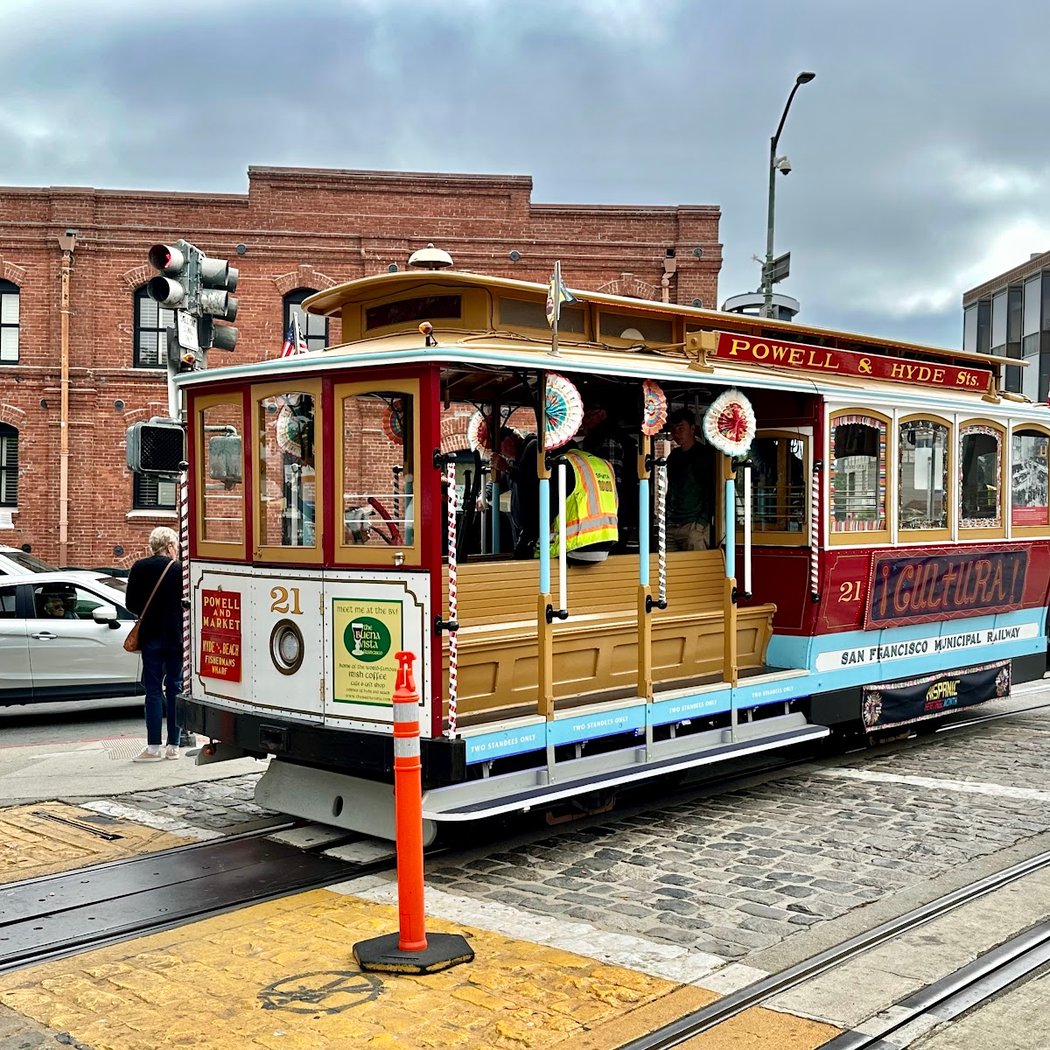 Powell & Hyde Cable Car Turntable 2