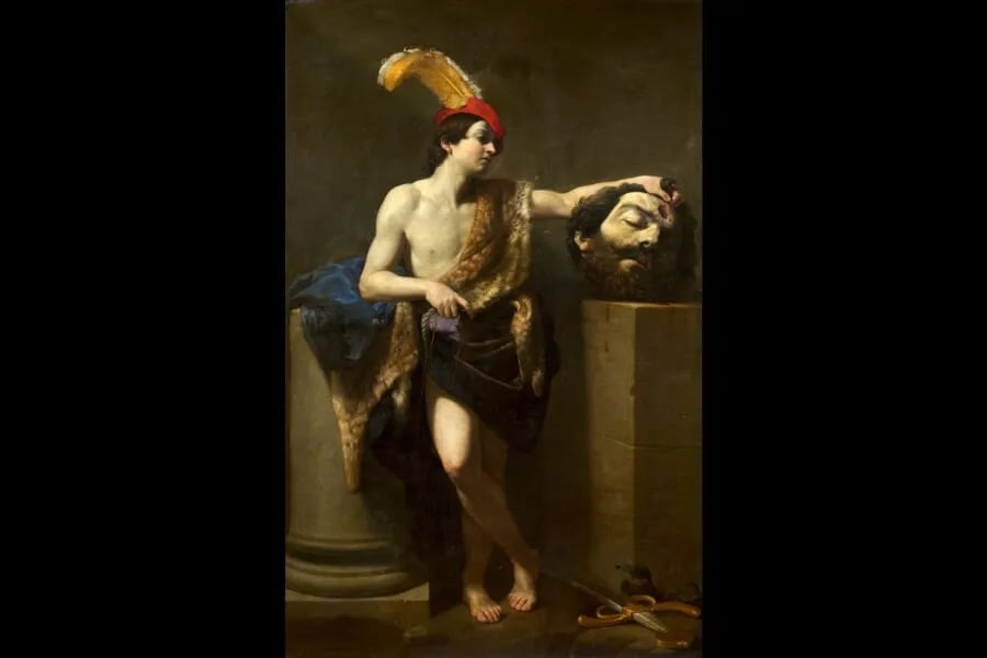 Chasse aux trésors ludique autour de l’œuvre David et Goliath 1