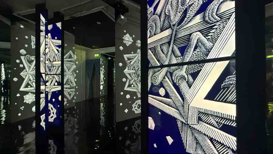 M.C. Escher au musée de la Monnaie 2