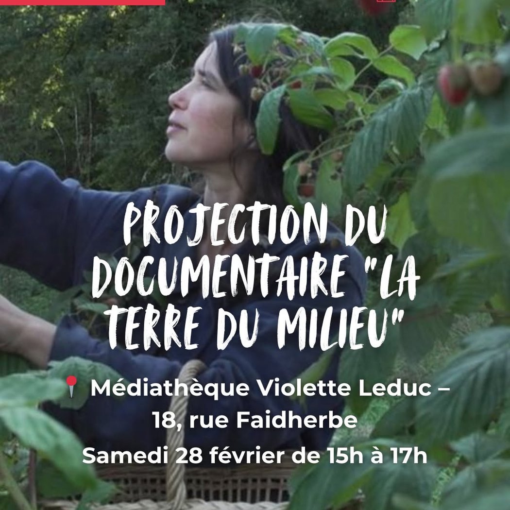 Projection du documentaire "La Terre du Milieu" 1