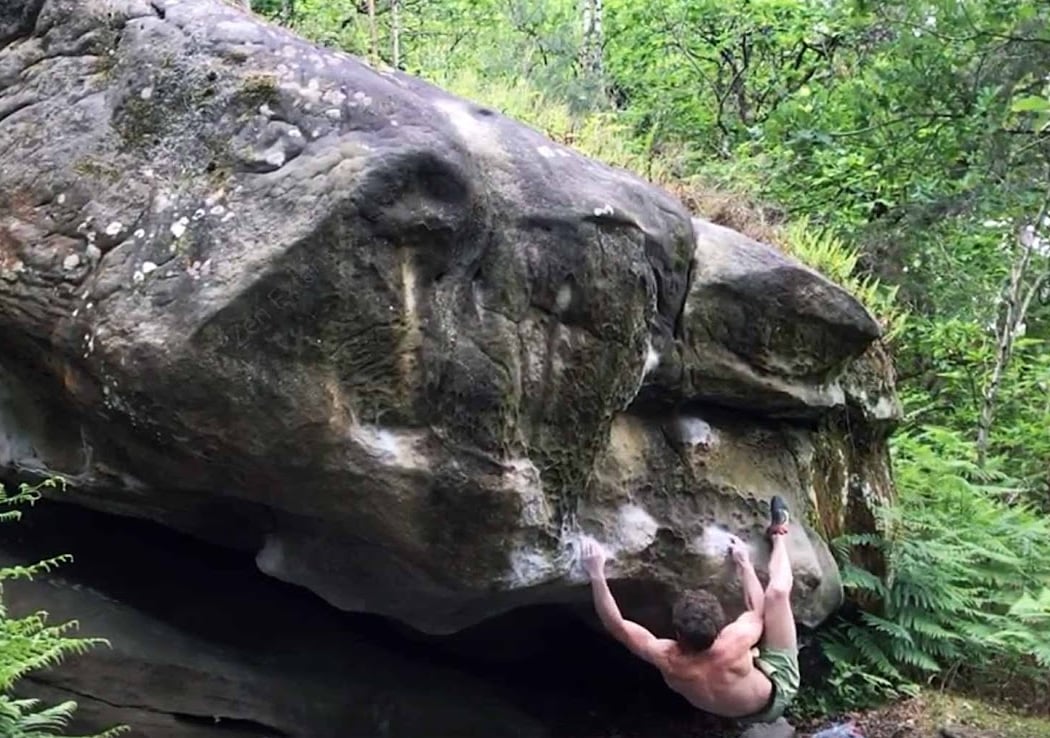 Arthur Plaut - Course Climbing Fontainebleau 2