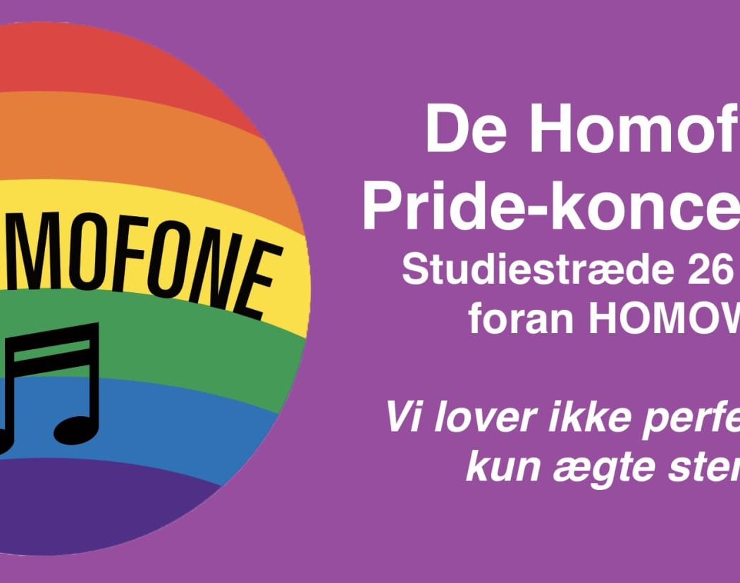 Pride 2026 Gadekoncert med De Homofone 1