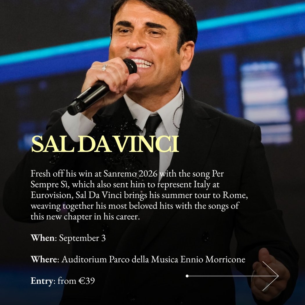 Sal Da Vinci all'Auditorium Parco della Musica 1