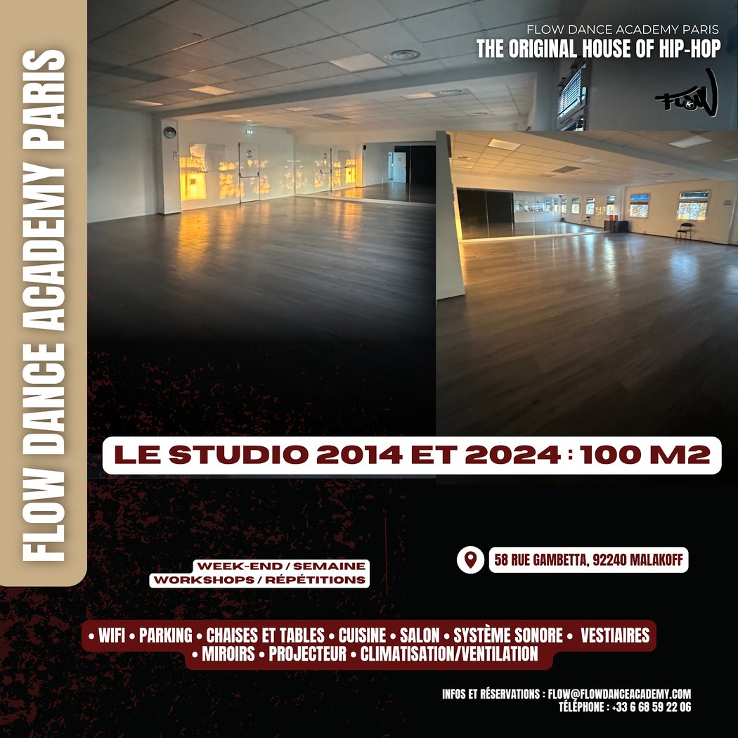 Flow Dance Academy Paris / Flow International 1
