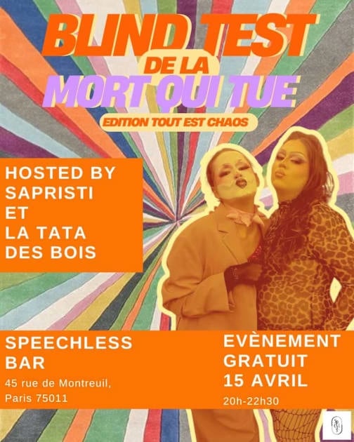 Blind Test Drag - Tout Est Chaos 1