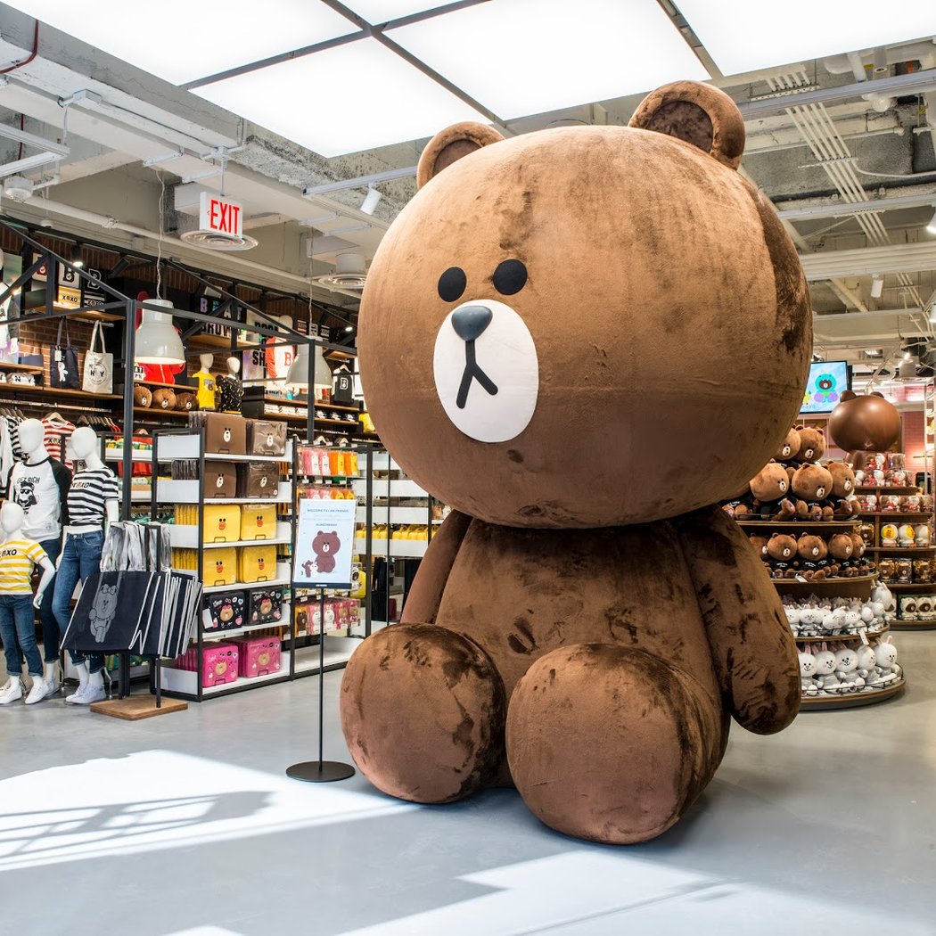 Line Friends New York Times Square Store 1