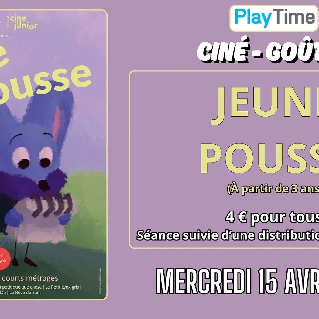 Ciné-goûter - Jeune Pousse 1