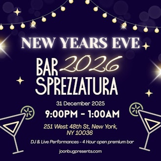 New Year's Eve at Bar Sprezzatura 1