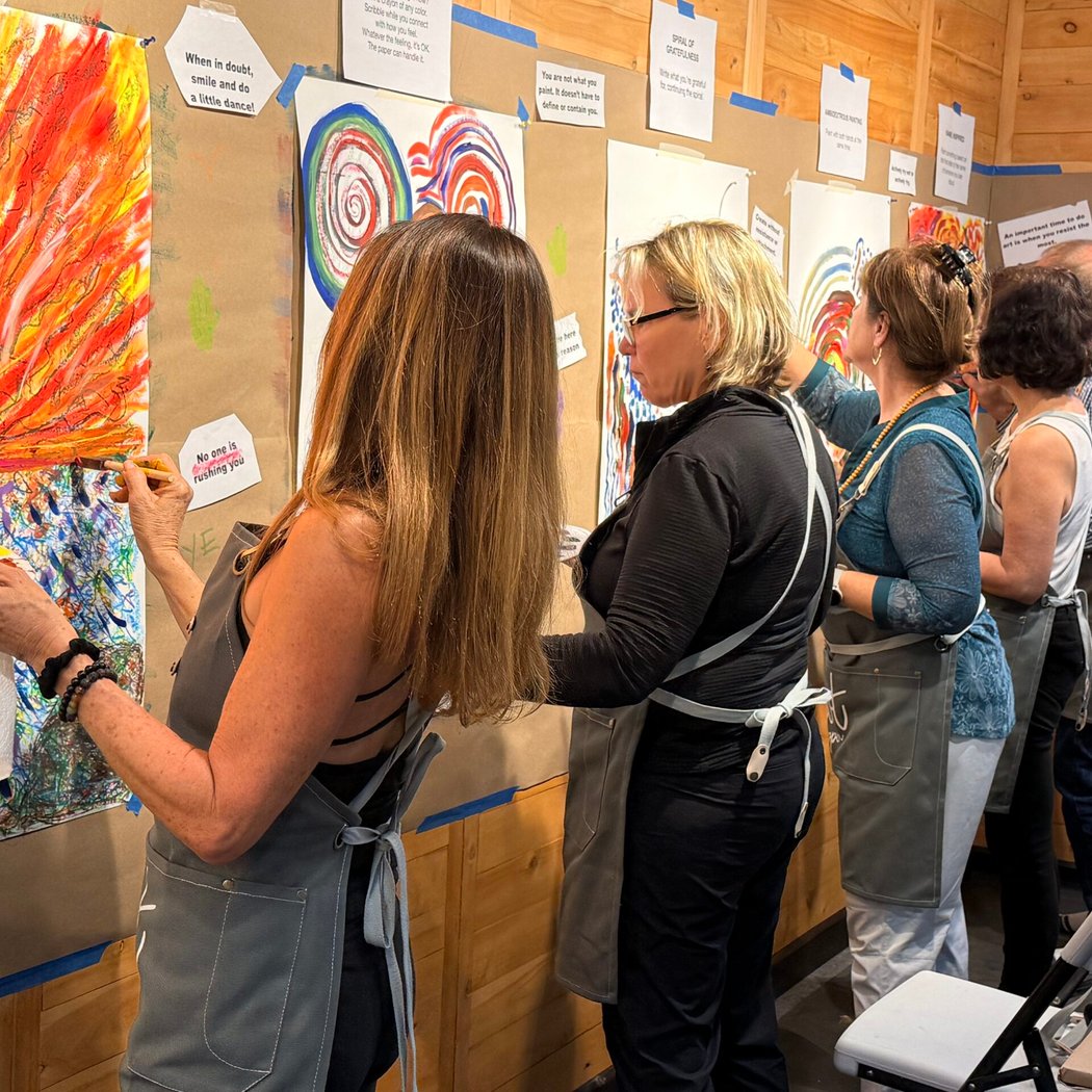 The Letting Go Art Experience — April Session 1