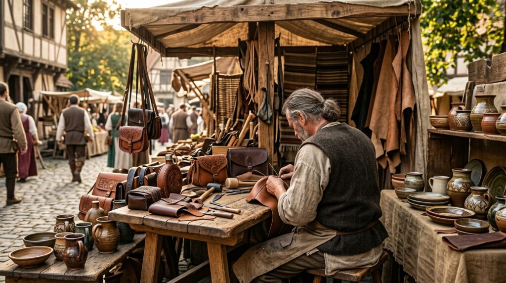 Mercado Medieval en el Jardín del Turia