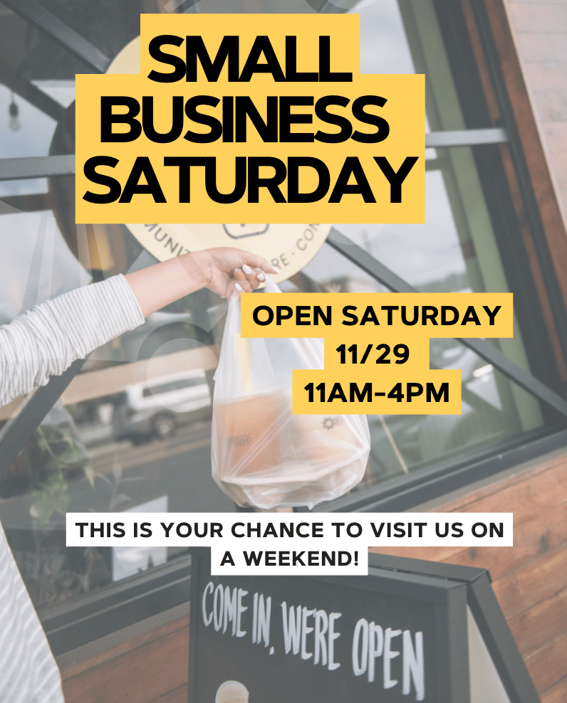 Small Business Saturday 1