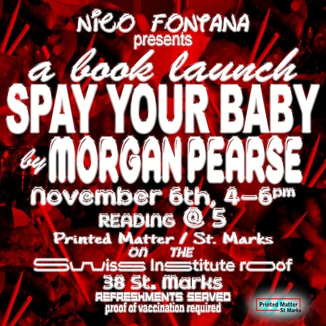 Spay Your Baby Book Launch & Reading 1