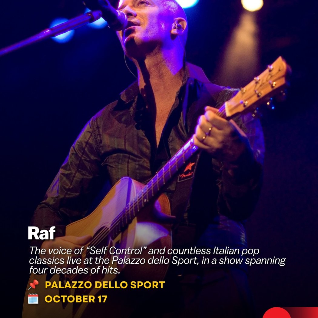 Raf Infinito Palasport 2026 1