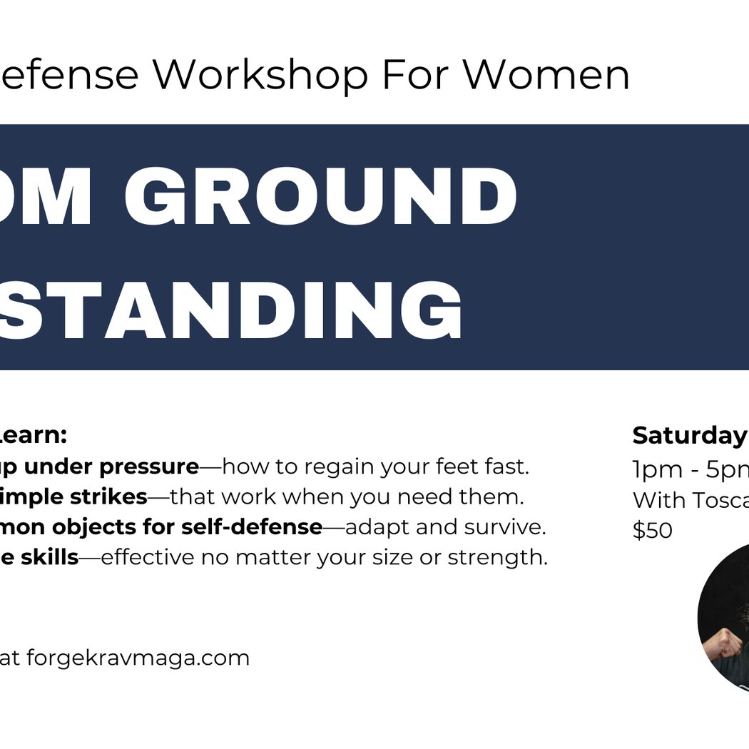A Self-Defense Workshop For Women: From Ground to Standing 1