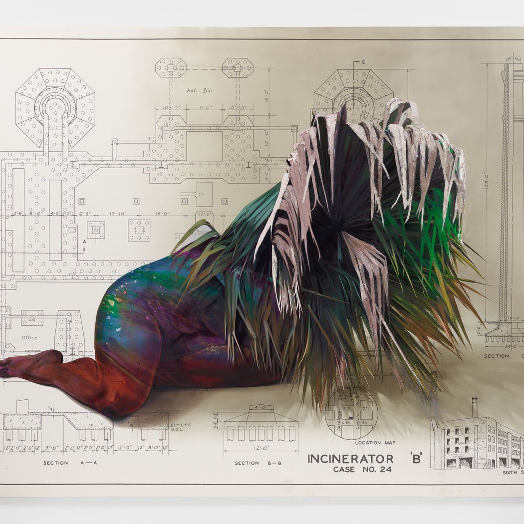 Firelei Báez: feet squelching on wet grass 4