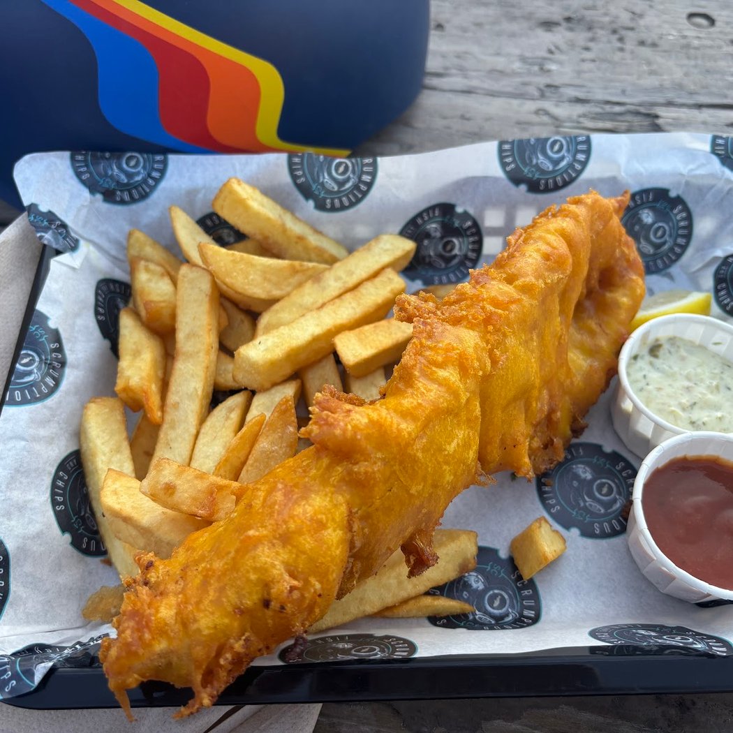 Scrumptious Fish and Chips Food Truck 1