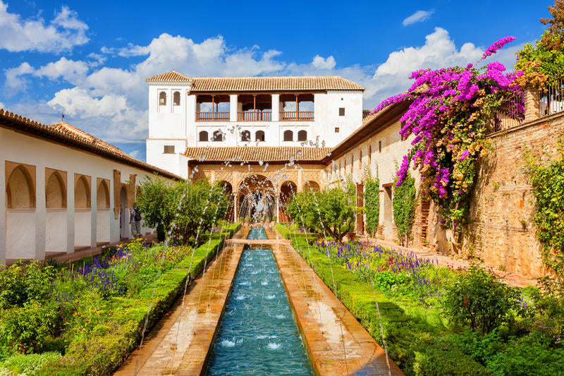 Lorca y Granada en los Jardines del Generalife 2