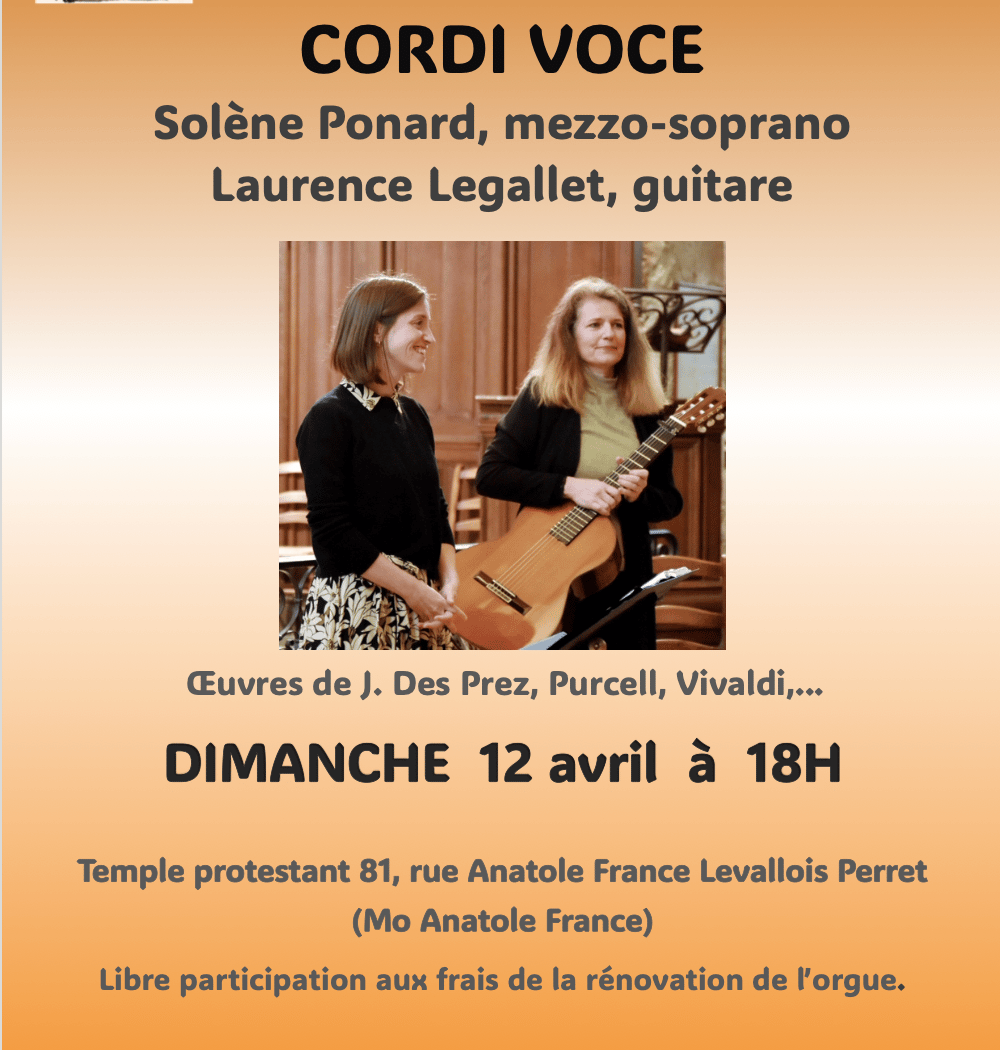 Concert Guitares et Voix 1