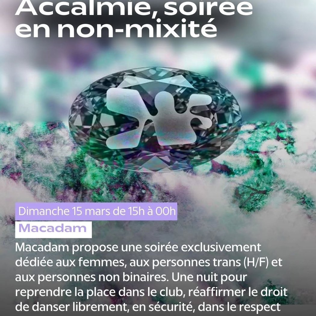 Accalmie - Soirée en non-mixité - Soyoon - Sonia Michigan - Aasana 1
