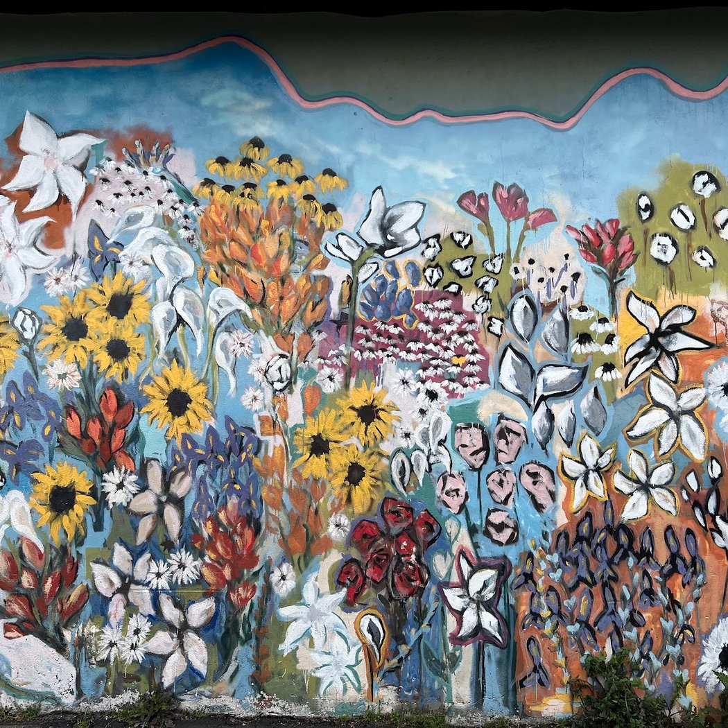 Flowers Mural 1