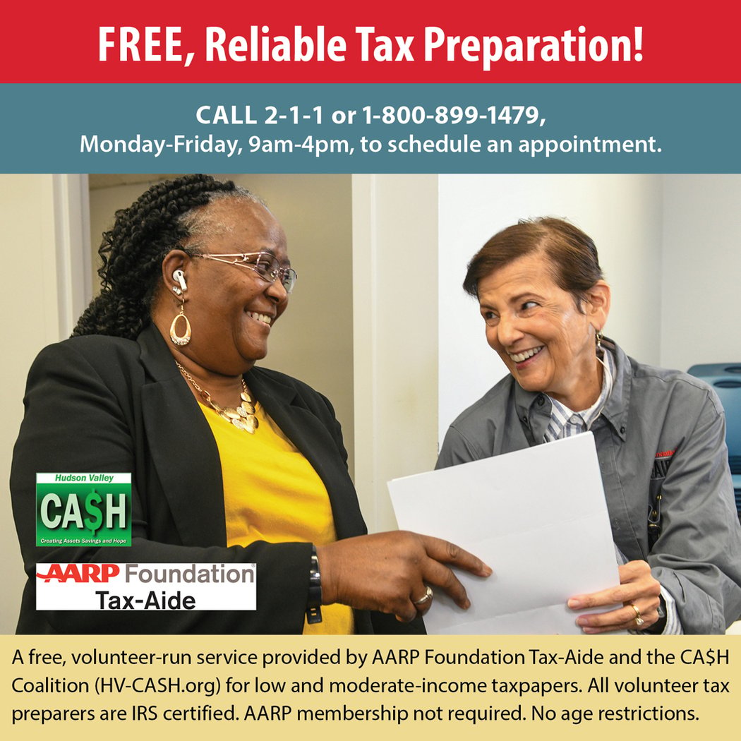 AARP Tax Assistance Appointments Placesaver 1