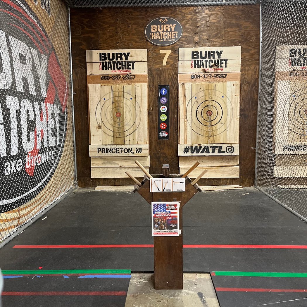 Bury the Hatchet Princeton - Axe Throwing 2