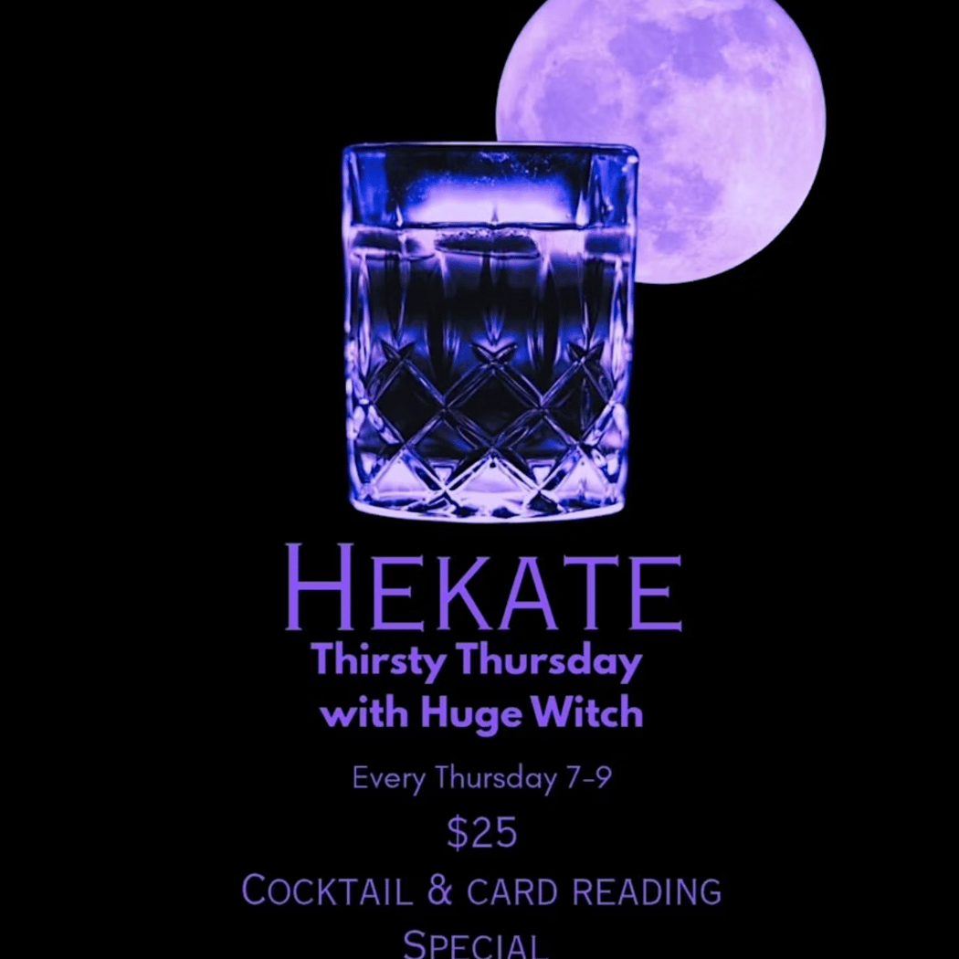 Thirsty Thursdays + Tarot with Huge Witch 1